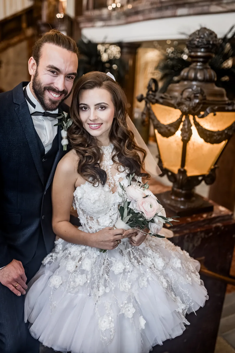 Editoriales Paarfoto als Referenz für ein After-Wedding-Shooting in Hamburg