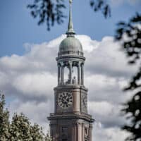 Turm der St. Michaelis Kirche in Hamburg